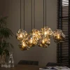Univers Déco·Design Contemporain|Suspensions / Lustres|Niagara Suspension moderne 7 lampes