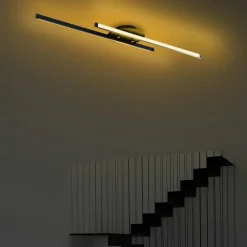 Suspensions / Lustres|SINOP Suspension moderne chic métal crème & doré, 3 abat-jour