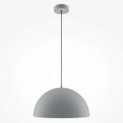 Suspensions / Lustres|FLORA Suspension moderne de cuisine - dôme gris mat