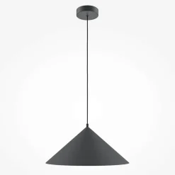 Suspensions / Lustres|FLORA Suspension moderne de cuisine - dôme gris mat