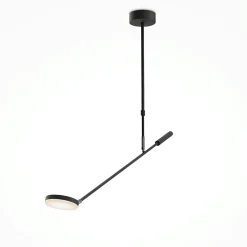 Suspensions / Lustres|OCALA Suspension noire LED – bras articulé avec 1 ampoule