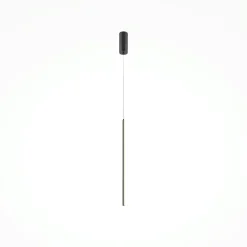 Suspensions / Lustres|SALEM Suspension salon – anneau et barre horizontale dorée