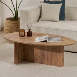 Tables À Manger Rectangulaires|Tables À Manger En Bois|MARFA Table à manger design effet travertin pieds V 180 cm