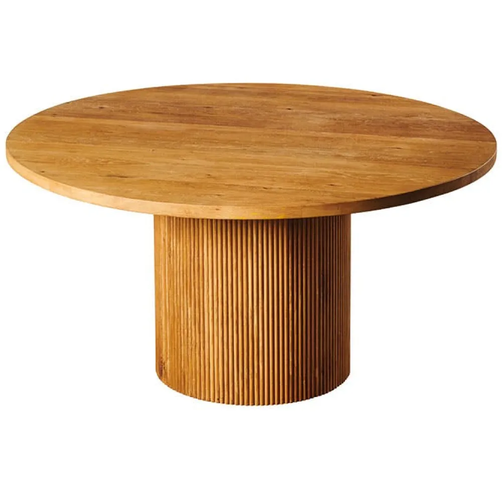 Tables À Manger En Chêne|Tables À Manger En Bois|IENA Table à manger ovale pieds design 220 cm