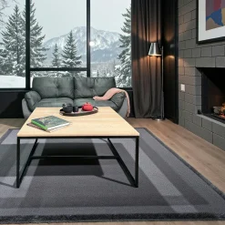 Tables Basses Carrées|PALERME Table basse carrée en chêne massif blanc 100 X 100