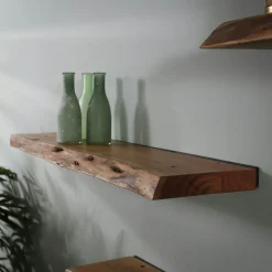 Tables Basses Carrées|Melbourne Table basse carrée motif damier en bois d'acacia