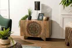 Tables Basses Gigognes|MARFA Table basse gigogne design – effet bois noir (3 pièces)