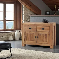 Tables Basses Scandinaves|Fjord Table basse rectangulaire bois de chêne