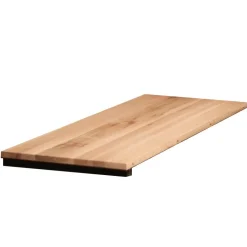 Tables À Manger Carrées|Tables À Manger En Chêne|PALERME Table carrée extensible en chêne blanc 120 cm