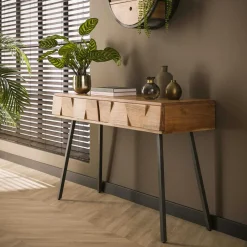 Tables De Chevet Industrielles|Melbourne Table de chevet moderne 1 tiroir en relief