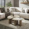 Tables Basses Gigognes|Tables Basses Design|ASCOLI Table de salon contemporaine (ensemble de 2)