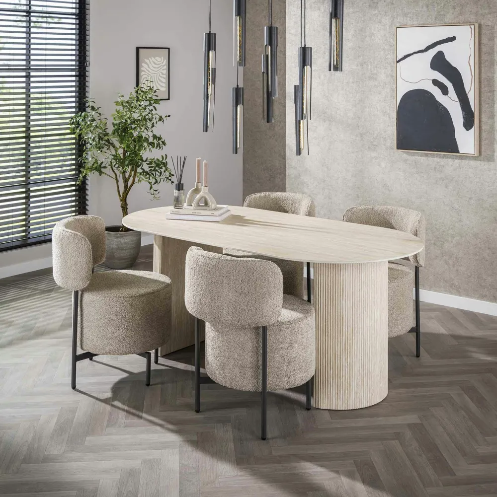 Tables À Manger En Céramique|ASCOLI Table en céramique design 180 cm