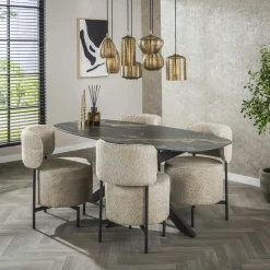 Univers Déco·Design Contemporain|Tables À Manger En Céramique|GALWAY Table en céramique design 180 cm