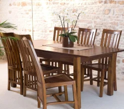 Tables À Manger Rectangulaires|Tables À Manger Extensibles|Lola Table repas + allonge 160/200cm