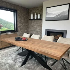 Tables À Manger Rondes|Tables À Manger En Chêne|PALERME Table ronde extensible en chêne blanc 120 cm