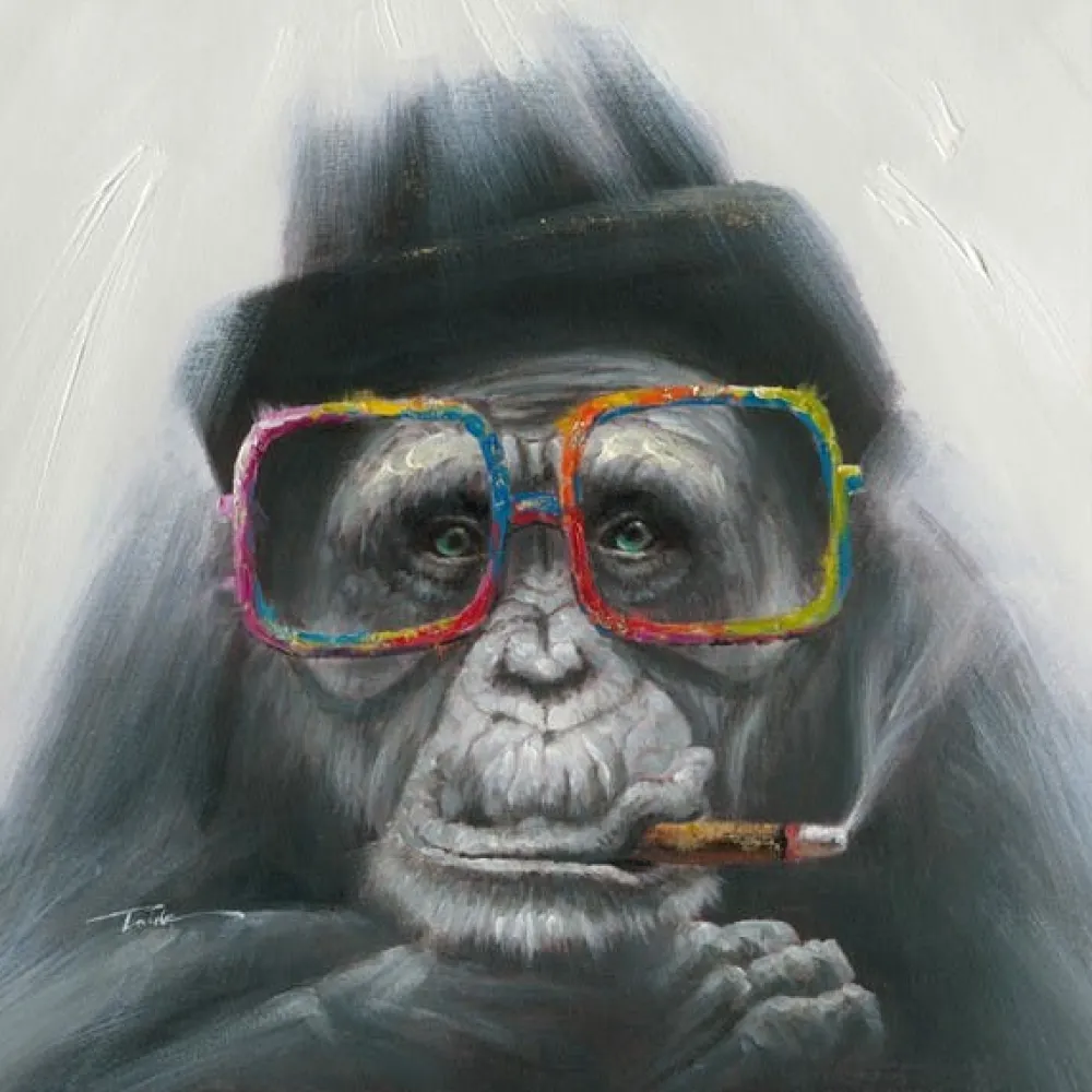 Tableaux / Toiles| Tableau de cheval multicolore