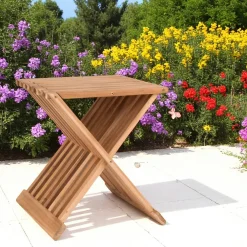Meubles De Salle À Manger·Tabourets|MENDOZA Tabouret en bois de teck