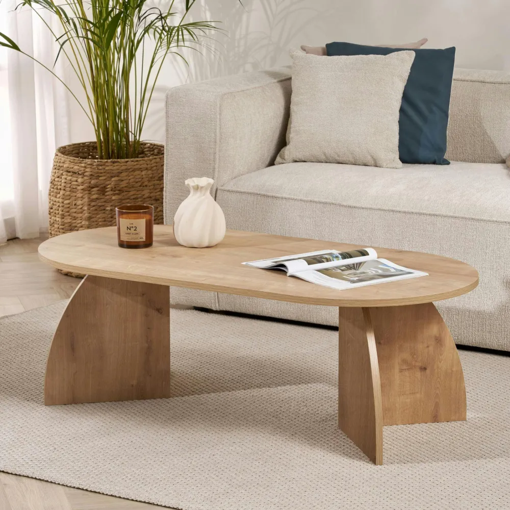 Tapis|Textile·Tapis|FEZ Tapis bohème en jute tressée - forme ovale, déco naturelle