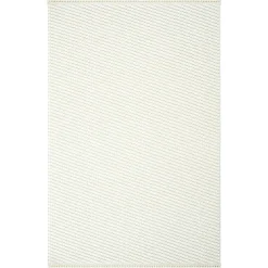 Tapis|Textile·Tapis|ISTANBUL Tapis de salon crème – tissage texturé, 120x180 cm