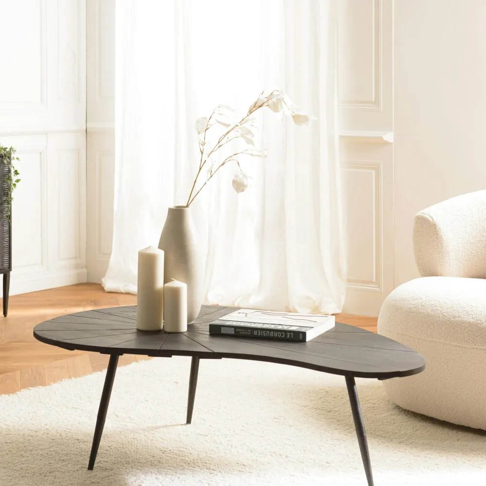 Tapis|Textile·Tapis| Tapis rectangulaire 160 x 230 cm laine tissée kaki chiné