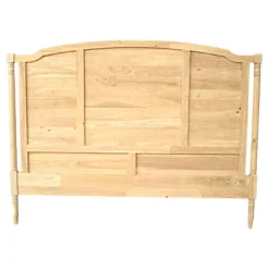 Têtes De Lit En Bois|Tradition Tête de lit Hévéa pour lit couchage 180 192x5x130cm