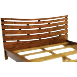 Têtes De Lit En Bois|Niagara Tête de lit incurvée Hévéa pour lit couchage 160 164x100cm