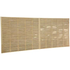 Têtes De Lit En Bois|New Orléans Tête de Lit Persienne Hévéa en 2 parties 340x140cm NEW ORLEANS