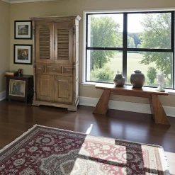 Vaisseliers En Bois|Vaisseliers En Bois|Tradition Vaisselier 4 portes hévéa 113x55x203cm