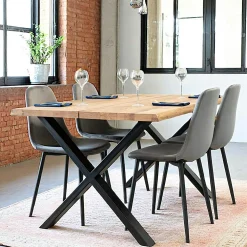 Vases| Vase corolle en céramique noire